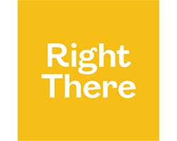 Right There Logo